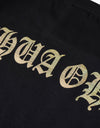 Metaleaf T-shirt 016 black/gold