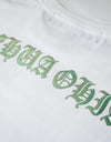 Kids Metaleaf T-shirt 016 white/green