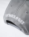 Men's baseball cap 007 grey/light blue