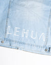 Denim boa jacket 001