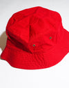 bucket hat red