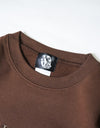 Kids sweat shirt 006 brown/pearl brown