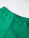 Kids sweat pants 007 green/pearl green