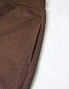 Kids sweat pants 007 brown/pearl brown