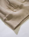 Hoodie 007 sand beige/black