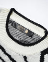 Zebra long knit 002