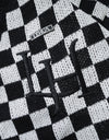 Checker cardigan 006