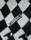 Checker cardigan 006