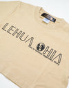 Kids cropped reflector t-shirts R023 beige