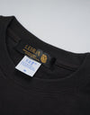 Lady's cropped organic cotton reflector t-shirts R023 charcoal black