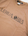 Organic cotton reflector t-shirts R023 beige