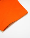 Lady's cropped t-shirt 012 orange/black