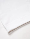 Lady's cropped t-shirt 012 white/geen