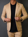 Luxury linen jacket beige