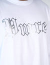 FRONT SILVER LOGO L/S TEE white