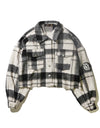 Cropped checked shirts 003