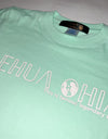 Kids reflector t-shirts R023 mint green