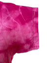 Kids tiedye t-shirts 015 spider pink/white