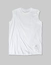 Logo tank top white