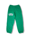 Sweat pants 003 green/white