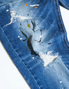 Clush&paint Skinny Jeans blue