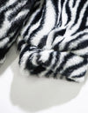 kids zebra fur outer004