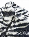 kids zebra fur outer004