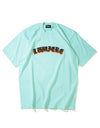 3D embroidery logo TEE mintgreen