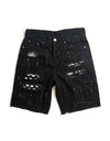 Paisley Half Pants black