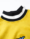 LM Neck Sweat Shirt yellow