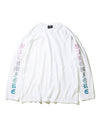 Gradation Logo L/S white