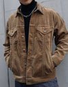 Corduroy studs jacket