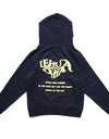 kids heart logo hoodie G011 navy