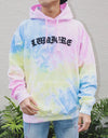 Tiedye 3D logo hoodie sherbet