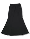 Mermaid skirt R012 black