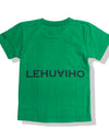 Kids T-shirt 013 green/black