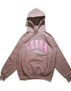 Hoodie 007 smoky pink/pink