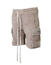 Pile fabric Shorts - beige