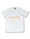 T-shirt 011 white/pastel orange