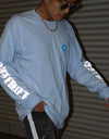 Reflecter Tatoo Logo L/S Light Blue