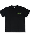 T-shirt 005 black/light green