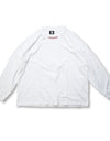 Long T-shirts 007 kids white/red