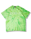 Tiedye t-shirts 015 spider green/white