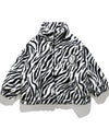 kids zebra fur outer004