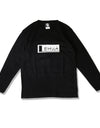 Kids long T-shirts 017 black/white