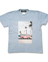 Kids lehuwagon t-shirts R020 blue