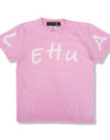 Kids t-shirts R003r4 Pink/aurora glitter