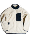 Sheep Boa Jacket white/navy