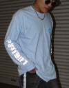 Reflecter Tatoo Logo L/S Light Blue