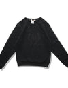 Kids LH LEAF EMBROIDERY SWEAT SHIRT R008 black/black